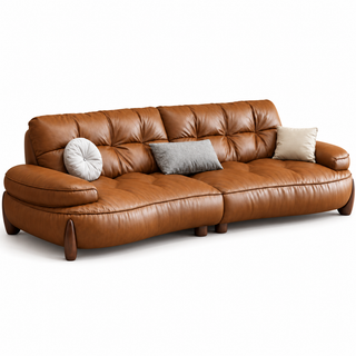 Quenora Leather Sofa