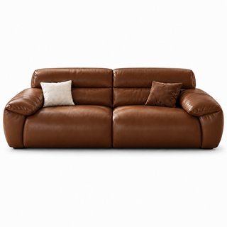 Morcino Genuine Leather Sofa