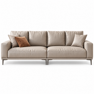 Veylora Leather Sofa