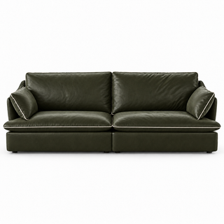 Quorina Leather Sofa