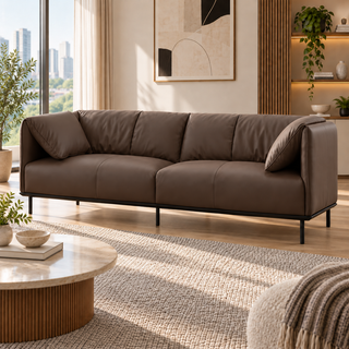 Tavlora Leather Sofa