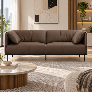 Tavlora Leather Sofa