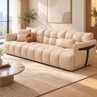 Gravino Leather Sofa