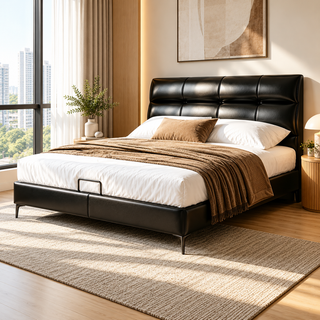 Cazlore Leather Bed Frame