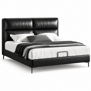 Elcanto Leather Bed Frame