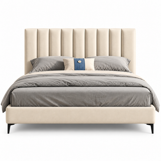 Orellen Leather Bed Frame