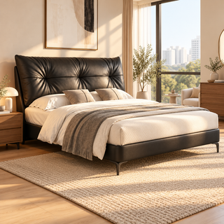 Brisano Leather Bed Frame