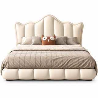 Tavrenzo Leather Bed Frame
