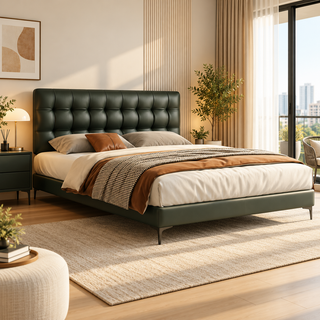 Celvoro Leather Bed Frame