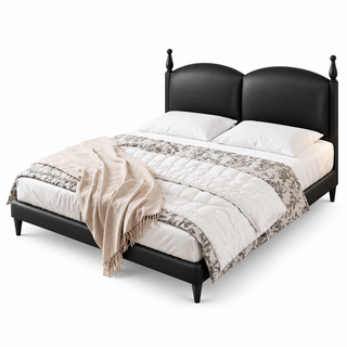 Naverra Leather Bed Frame