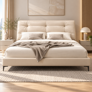 Tavrilla Leather Bed Frame