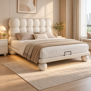 Zerlina Leather Bed Frame