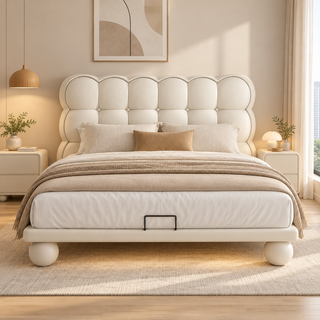 Zerlina Leather Bed Frame