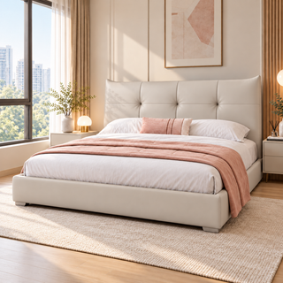 Brivanto Leather Bed Frame