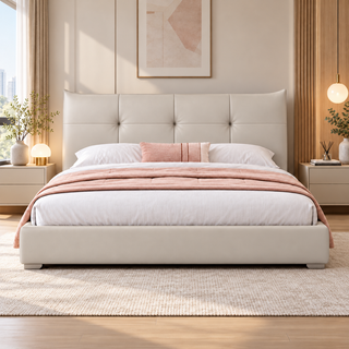 Brivanto Leather Bed Frame