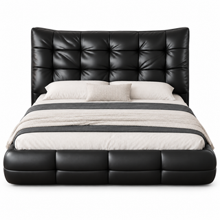 Cormellea Leather Bed Frame