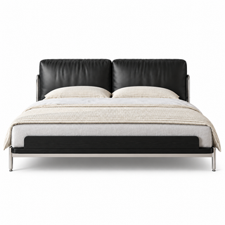 Darvessa Leather Bed Frame