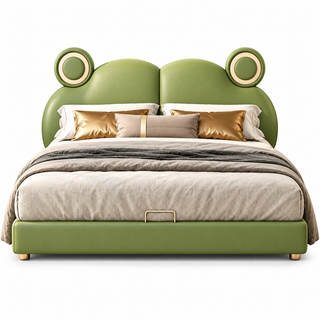 Orellia Leather Bed Frame