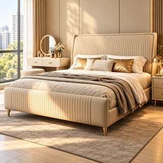 Veylisse Leather Bed Frame