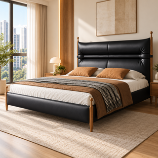 Orellis Leather Bed Frame