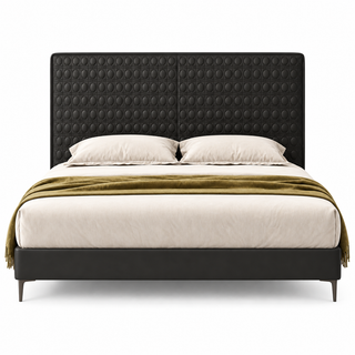 Darvino Leather Bed Frame