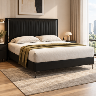Tavrissa Leather Bed Frame