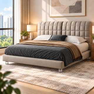Ferlena Leather Bed Frame