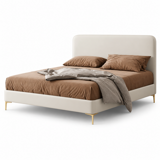 Brivian Leather Bed Frame