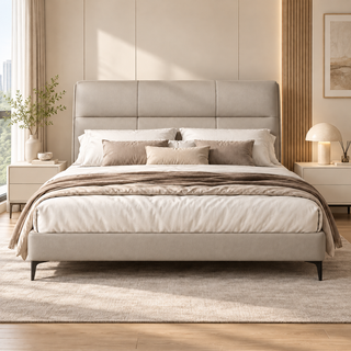 Darven Leather Bed Frame