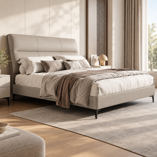 Darven Leather Bed Frame