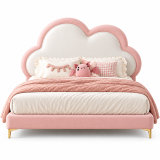 Lorvico Leather Bed Frame