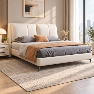 Eldrissa Leather Bed Frame