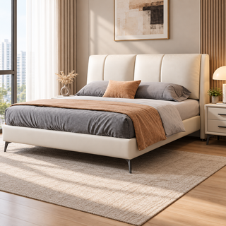 Eldrissa Leather Bed Frame