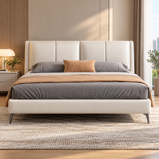 Eldrissa Leather Bed Frame