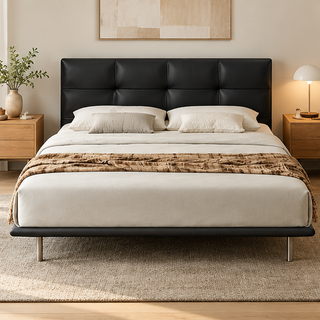 Vamoren Leather Bed Frame