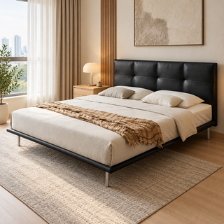 Vamoren Leather Bed Frame