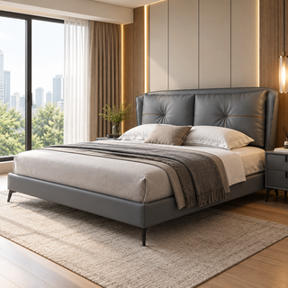 Quilora Leather Bed Frame