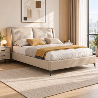 Tersavio Leather Bed Frame