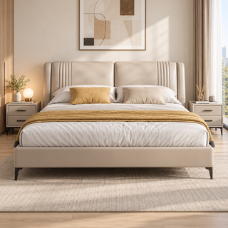Tersavio Leather Bed Frame