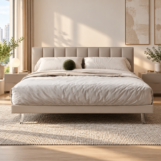 Orzella Leather Bed Frame