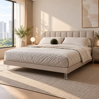 Orzella Leather Bed Frame