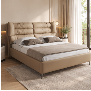 Feronia Leather Bed Frame