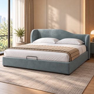 Lascen Fabric Bed Frame