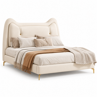 Mavrielle Faux Leather Bed Frame