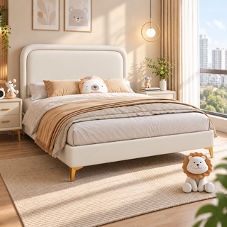 Orventis Leather Bed Frame
