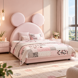 Kadrissa Leather Bed Frame