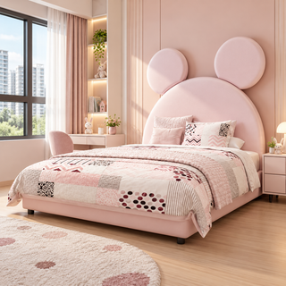 Kadrissa Leather Bed Frame