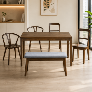 Velvian Wooden Dining Table