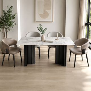 Noverio Dining Set (1+4)
