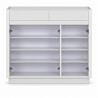 Harvella 3-Door Shoe Cabinet (105cm)